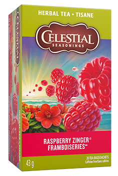 Celestial Seasonings Raspberry Zinger Tea - 20 bags