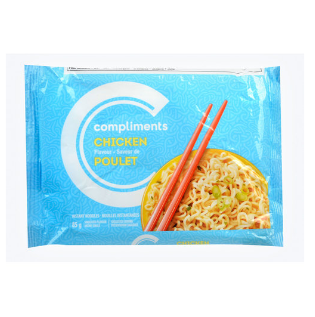 Compliments Chicken Instant Noodles - Case of 24 x 85g