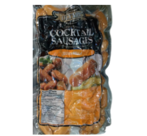 Olympic Cocktail Sausages, Three Cheese - 500g