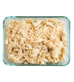 Shredded Chicken, Fully Cooked - 1lb