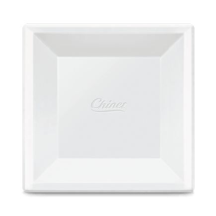 Royal Chinet 6.75" Square Snack Plate - 100PK