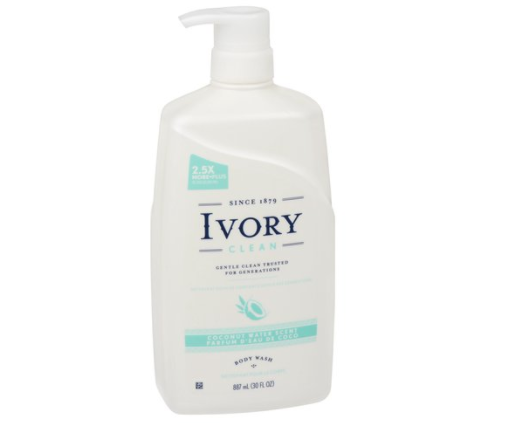 Ivory Body Wash Pump Original Scent 1035ml