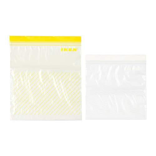 Ikea Zip Bag  2.5L and 1.2L x25