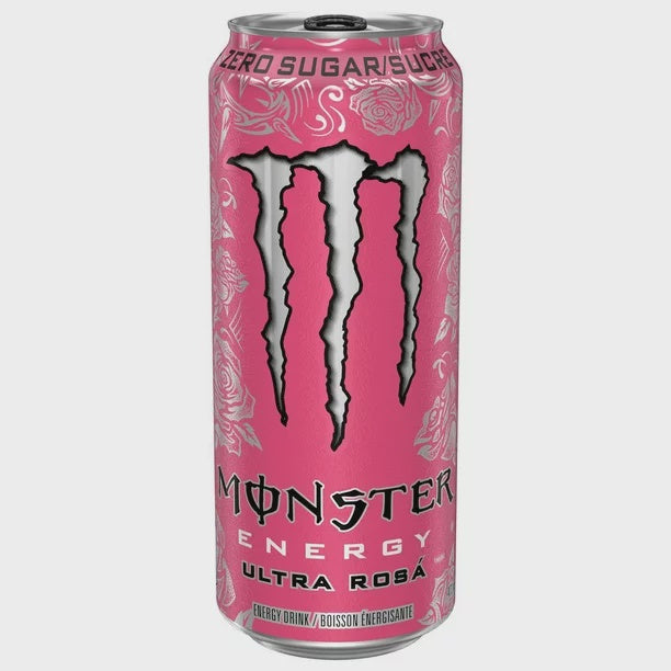 Ultra Rosa Monster Energy Drink 473ml +$0.10DEP