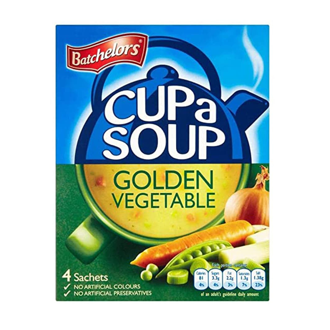 Batchelors Golden Vegetable Cup-A-Soup - 4ct