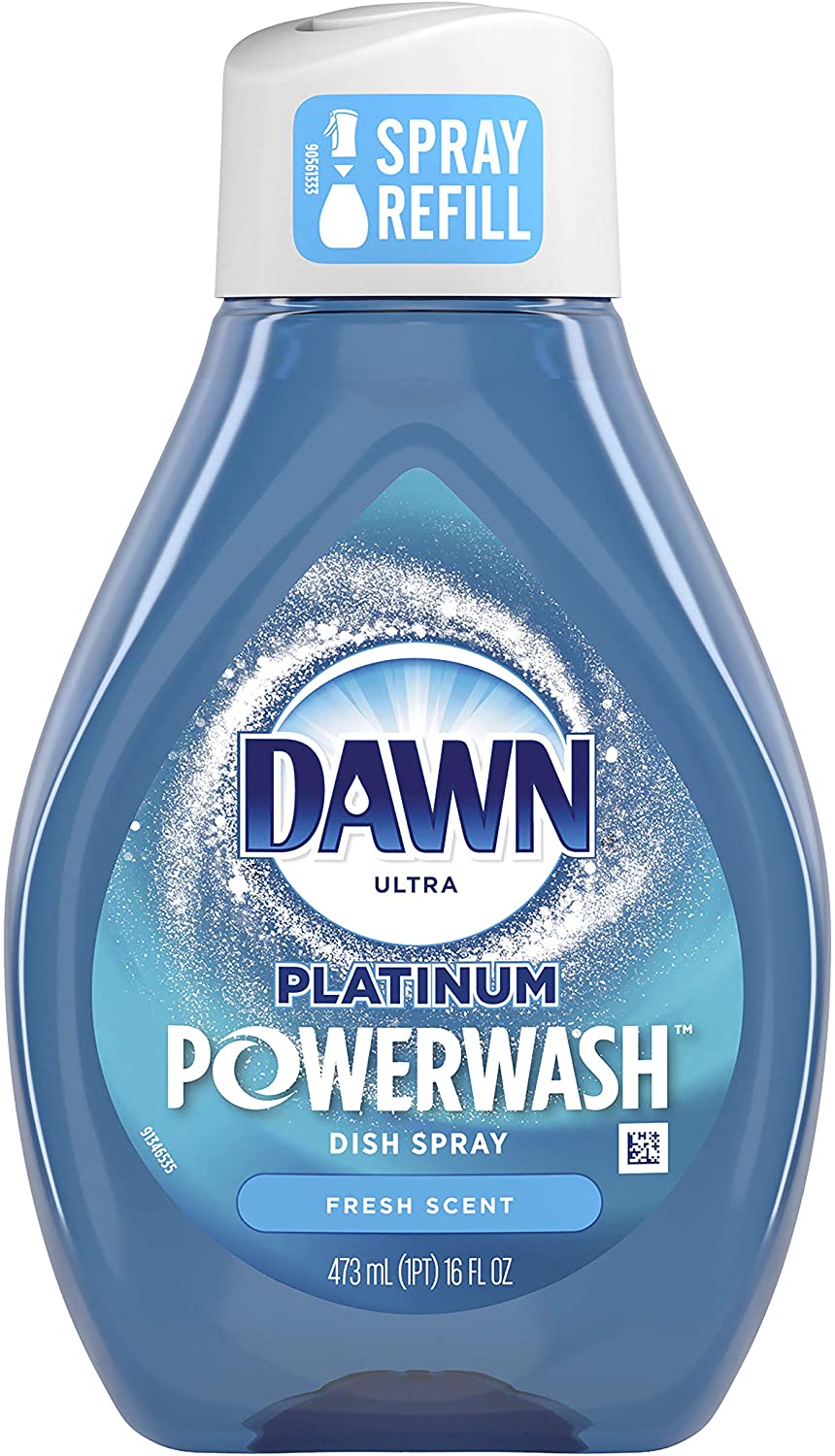 Dawn Ultra Platinum Powerwash Refill Fresh Scent - 473ml