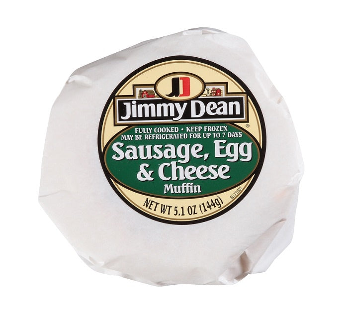 Jimmy Dean Sausage, Egg & Cheese Muffin Sandwich - 141 g