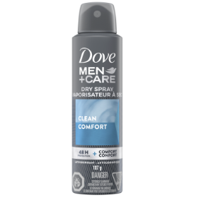 Dove Mens AntiPerspirant Spray Clean Comfort 107 g