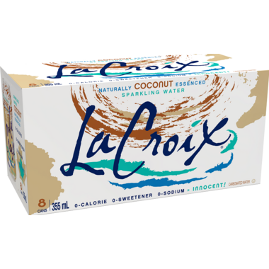 LaCroix Coconut Sparkling Water  8x355ml +$0.80DEP