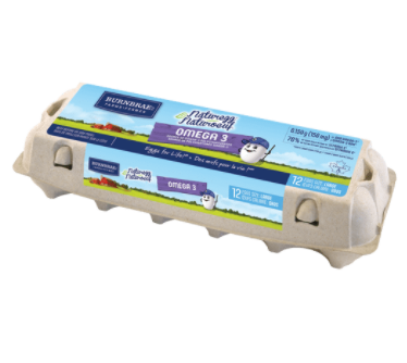 Burnbrae Omega 3 Eggs - 18pk