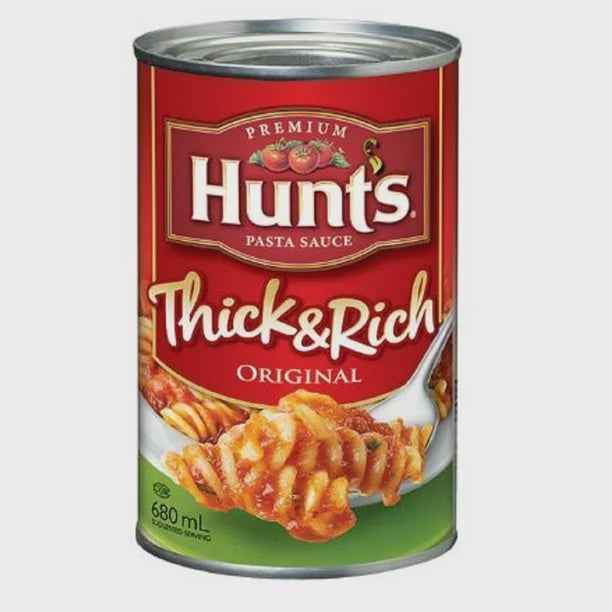 Hunt's Thick and Rich Original Pasta Sauce - 680ml