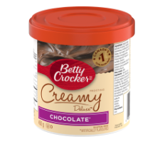 Betty Crocker Chocolate Creamy Deluxe Frosting - 450g