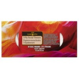 CG 3 Ply Facial Tissues -  88ct