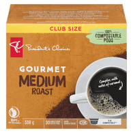 PC Medium Roast Coffee K Cups 30