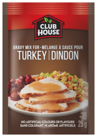 Club House Turkey Gravy Mix 25 g