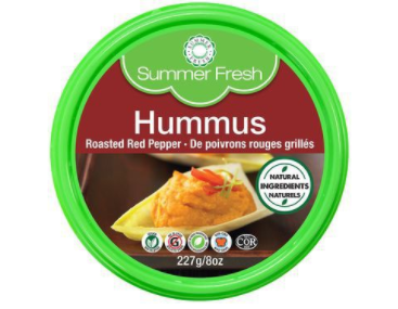 Summer Fresh Roasted Red Pepper Hummus - 227g