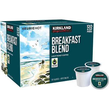 KS Signature Breakfast Blend Coffee K Cups 120