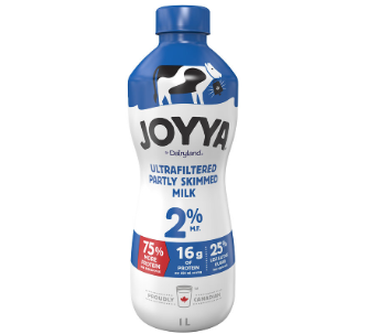 Joyya by Dairyland Protein 2% Milk - 1L + $0.10 Dep