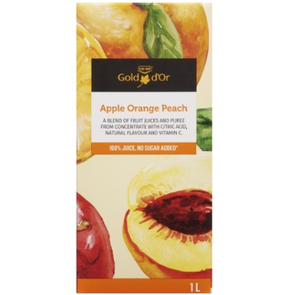 CG Apple Orange Peach Juice + $0.10 DEP