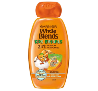 Whole Blends 2 in 1 Kids Apricot & Cotton Shampoo 250ml