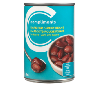 Compliments Red Kidney Beans - 398ml