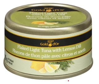 CG Flaked Light Tuna with Lemon Dill - 85g