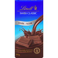 Lindt Swiss Classic Dark Chocolate 100g