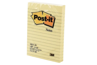 Post-it Notes -4x6 - Lined - 2x100