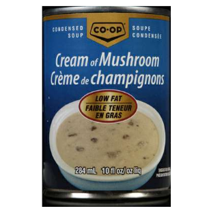 CG Low Fat Cream of Mushroom Soup - 284ml