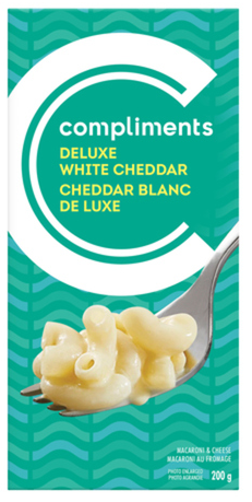 Compliments Deluxe White Cheddar Macaroni & Cheese - 200g