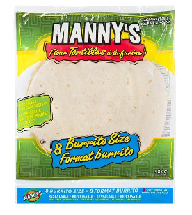 Manny's 8" Flour Tortillas - 8ct