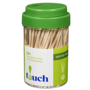 Touch Mint Toothpicks x250