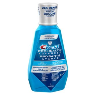 Crest Pro Health Deep Clean Mouthwash 1L