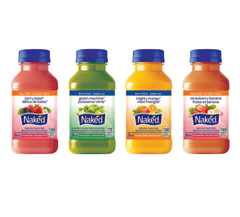 Naked Juice Smoothie - Assorted Flavors - 296ml