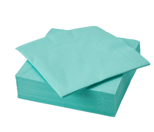 Ikea Napkins Fantastisk  Light Turquoise - 50pk