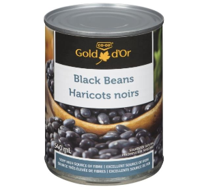 CG Black Beans No Salt - 540ml