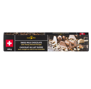 CG Swiss Milk Honey Almond Nougat Chocolate - 400g