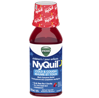 Vicks Nyquil Childrens Cough and Cold Syrup 236ml