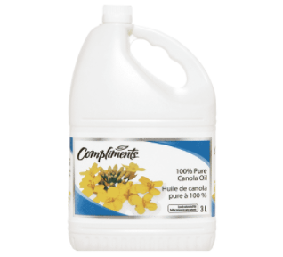 Compliments 100% Canola Oil - 3L