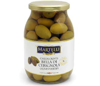 Martelli Green Olives - 1L