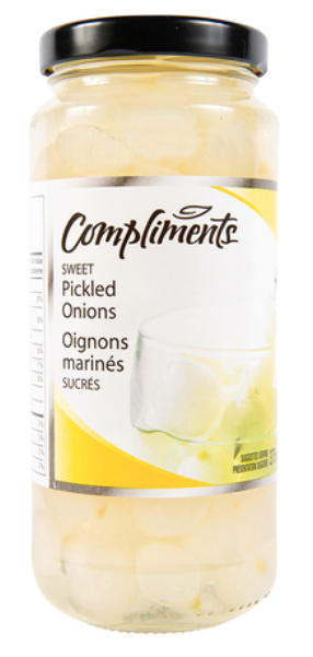 Compliments Sweet Pickled Onions - 375ml