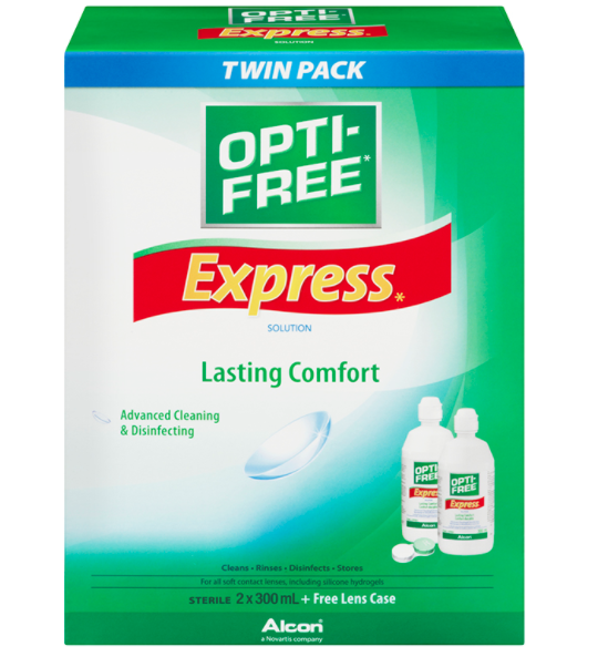 Opti-Free Express Contact Solution-2x300ml