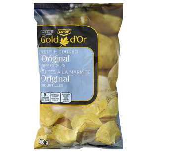 CG Original Kettle Cooked Chips - 180g