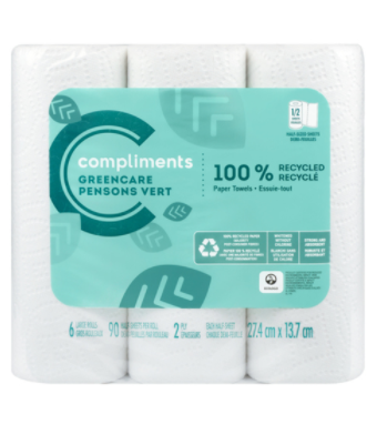 Compliments Paper Towel 6pk