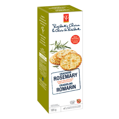 PC Rosemary Crackers - 185 g