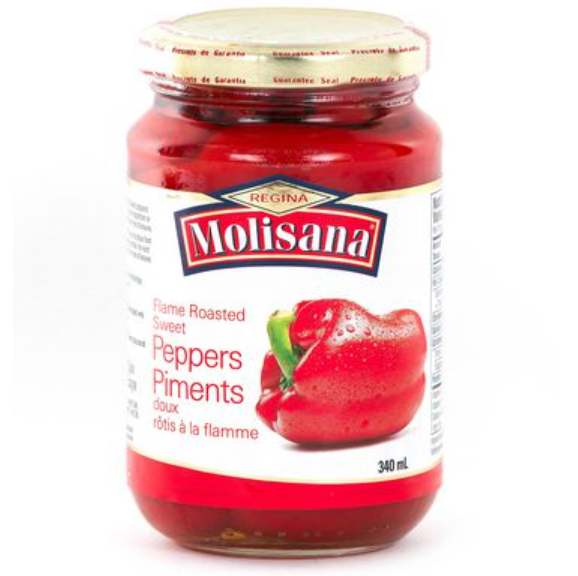 Molisana Flame Roasted Red Peppers - 340ml