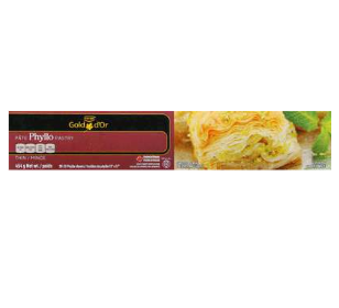 CG Frozen Phyllo Pastry - 454g