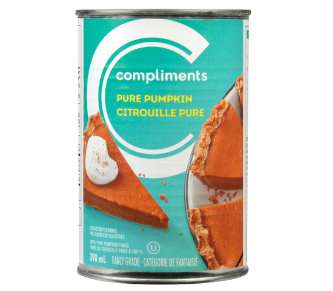 Compliments Pure Pumpkin - 398ml