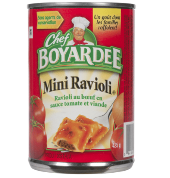 Chef Boyardee Mini Beef Ravioli - 425g