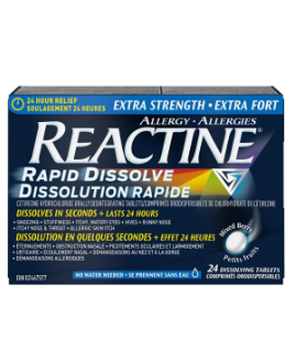 Reactine Rapid Dissolving Tablets 24pk